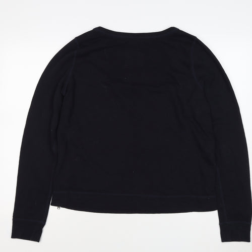 Hollister Women’s Black L Roller Skate Graphic Raglan Sweatshirt