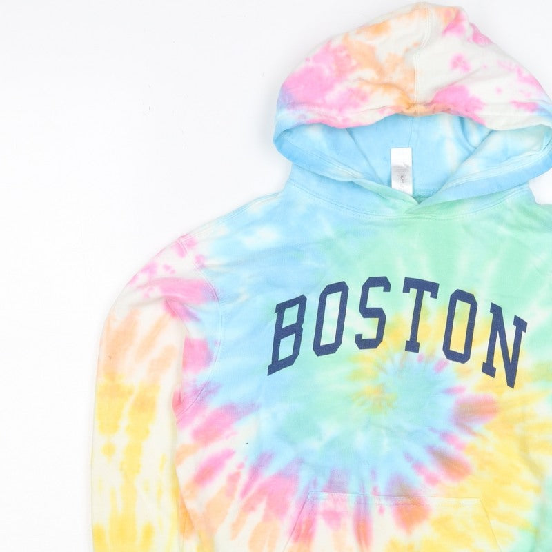 Additional view of Ocean Beach Company girls’ multicoloured s boston tie dye pullover hoodie