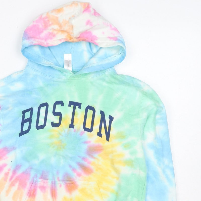 Additional view of Ocean Beach Company girls’ multicoloured s boston tie dye pullover hoodie