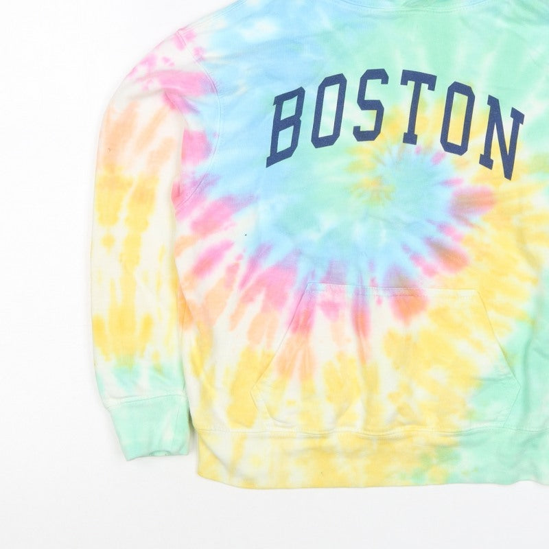 Additional view of Ocean Beach Company girls’ multicoloured s boston tie dye pullover hoodie