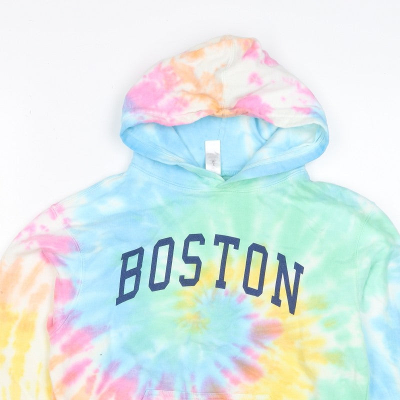 Additional view of Ocean Beach Company girls’ multicoloured s boston tie dye pullover hoodie