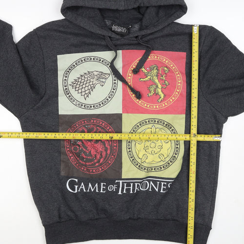 Game of Thrones Women’s Grey Size 16 Graphic Pullover Hoodie