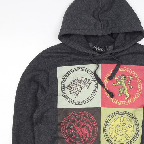 Game of Thrones Women’s Grey Size 16 Graphic Pullover Hoodie