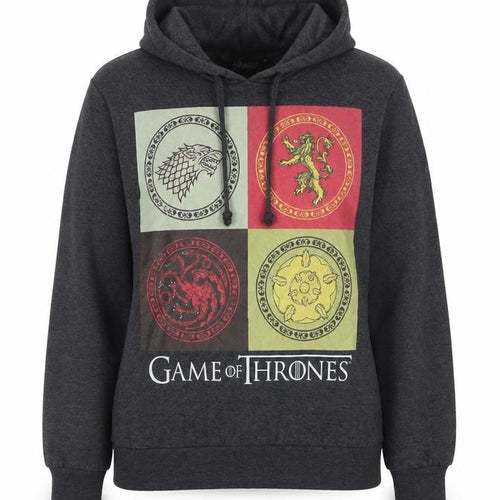 Game of Thrones Women’s Grey Size 16 Graphic Pullover Hoodie