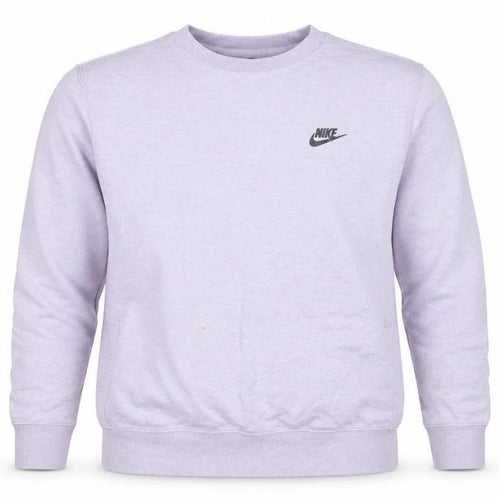 Nike Women’s Purple S Logo Crew Neck Raglan Sweatshirt