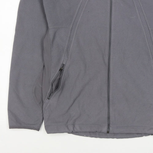Nike Men's Grey L Therma-FIT Fleece Full Zip Thermal Jacket