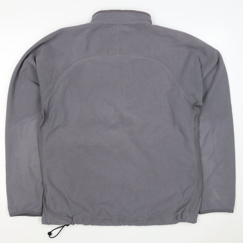 Nike Men's Grey L Therma-FIT Fleece Full Zip Thermal Jacket