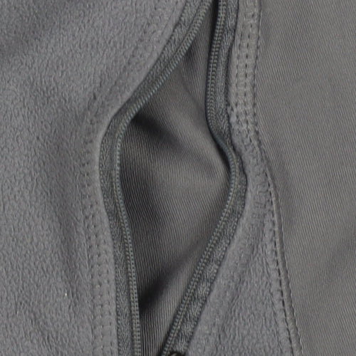Nike Men's Grey L Therma-FIT Fleece Full Zip Thermal Jacket