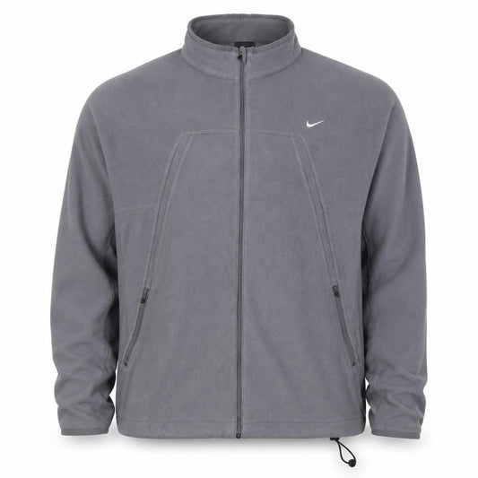 Nike Men's Grey L Therma-FIT Fleece Full Zip Thermal Jacket