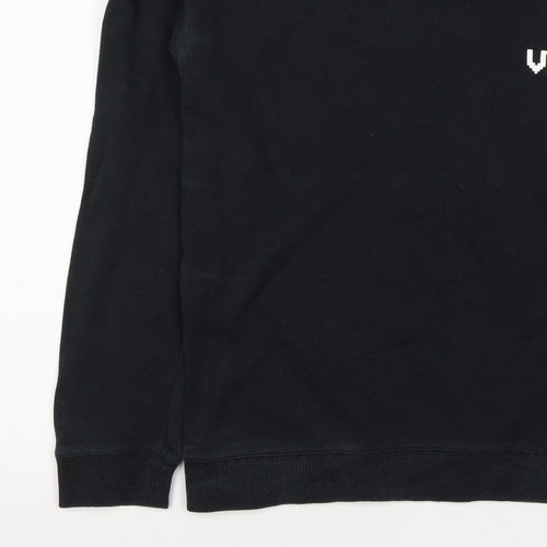 Vans Nintendo Men's Black M Mario Game Over Graphic Print Sweatshirt