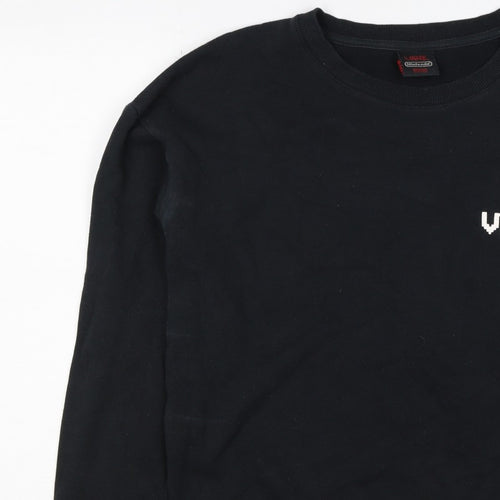 Vans Nintendo Men's Black M Mario Game Over Graphic Print Sweatshirt