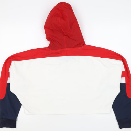 Tommy Sport Women’s Multicolour L Logo Colourblock Pullover Hoodie
