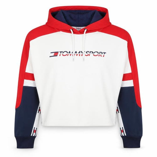 Tommy Sport Women’s Multicolour L Logo Colourblock Pullover Hoodie