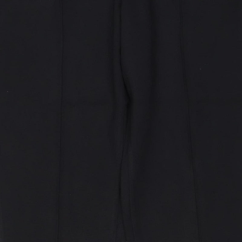 Additional view of Marks and Spencer Women Black, size 20, Short Straight Stretch Trousers