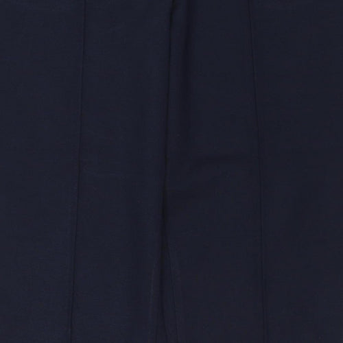 Marks and Spencer Women’s Navy Size 18 Short Straight Pull-On Trousers