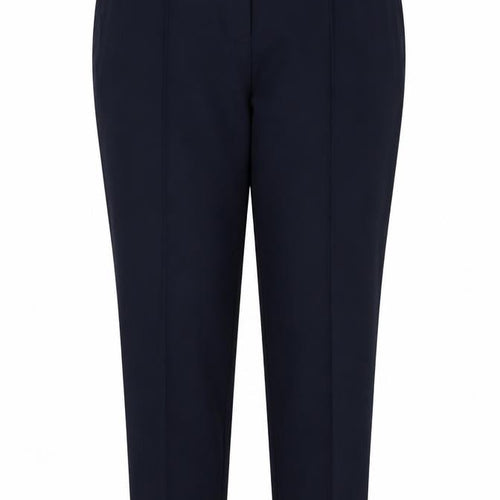 Marks and Spencer Women’s Navy Size 18 Short Straight Pull-On Trousers