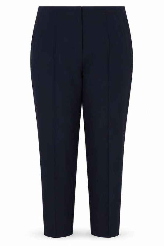 Marks and Spencer Women’s Navy Size 18 Short Straight Pull-On Trousers