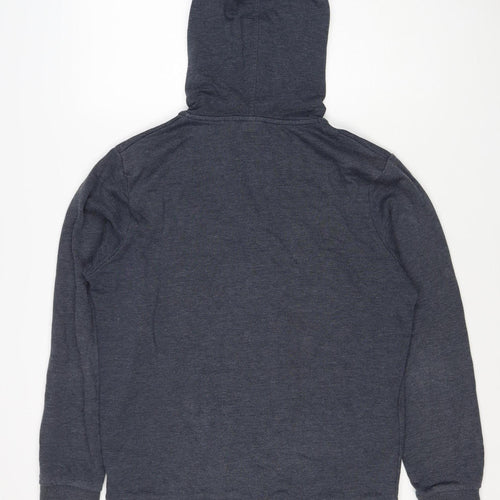 Jack & Jones Tech Men’s Blue L Full Zip Hooded Hoodie
