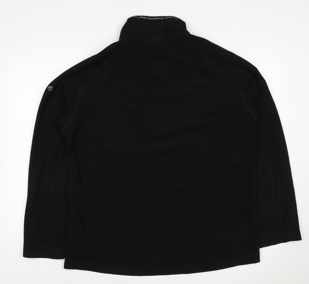 Craghoppers Men’s Black XL Half Zip Fleece Pullover Outdoor Sweatshirt