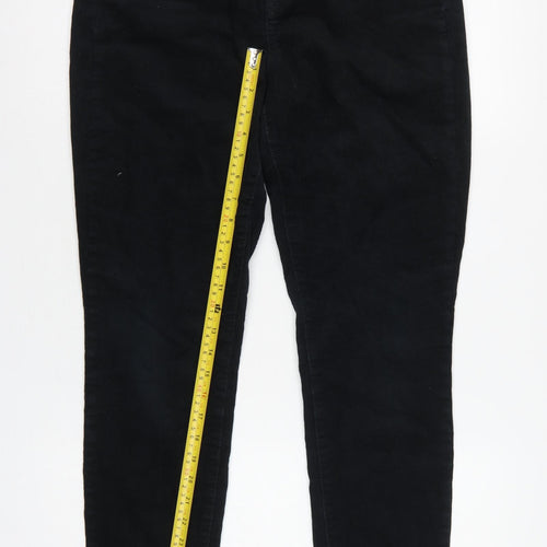 GAP Women Black UK 10 W30 L30 True Skinny Stretch Denim Jeggings