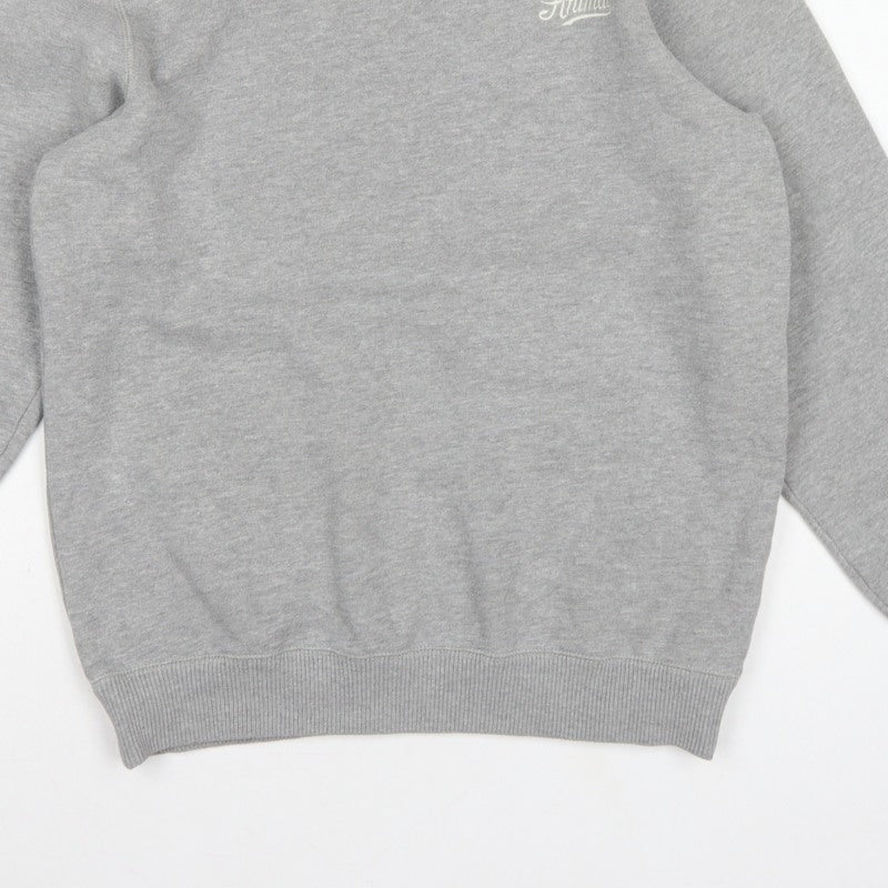 Animal Men’s Grey S Pullover Crew Neck Embroidered Logo Sweatshirt