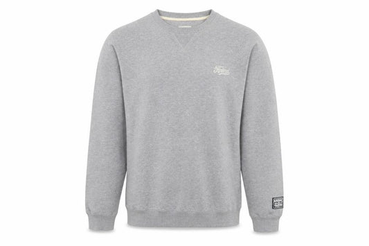 Animal Men’s Grey S Pullover Crew Neck Embroidered Logo Sweatshirt
