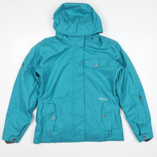 Surfanic Women’s Blue M Waterproof Breathable Hooded Ski Jacket