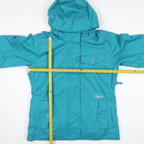 Surfanic Women’s Blue M Waterproof Breathable Hooded Ski Jacket