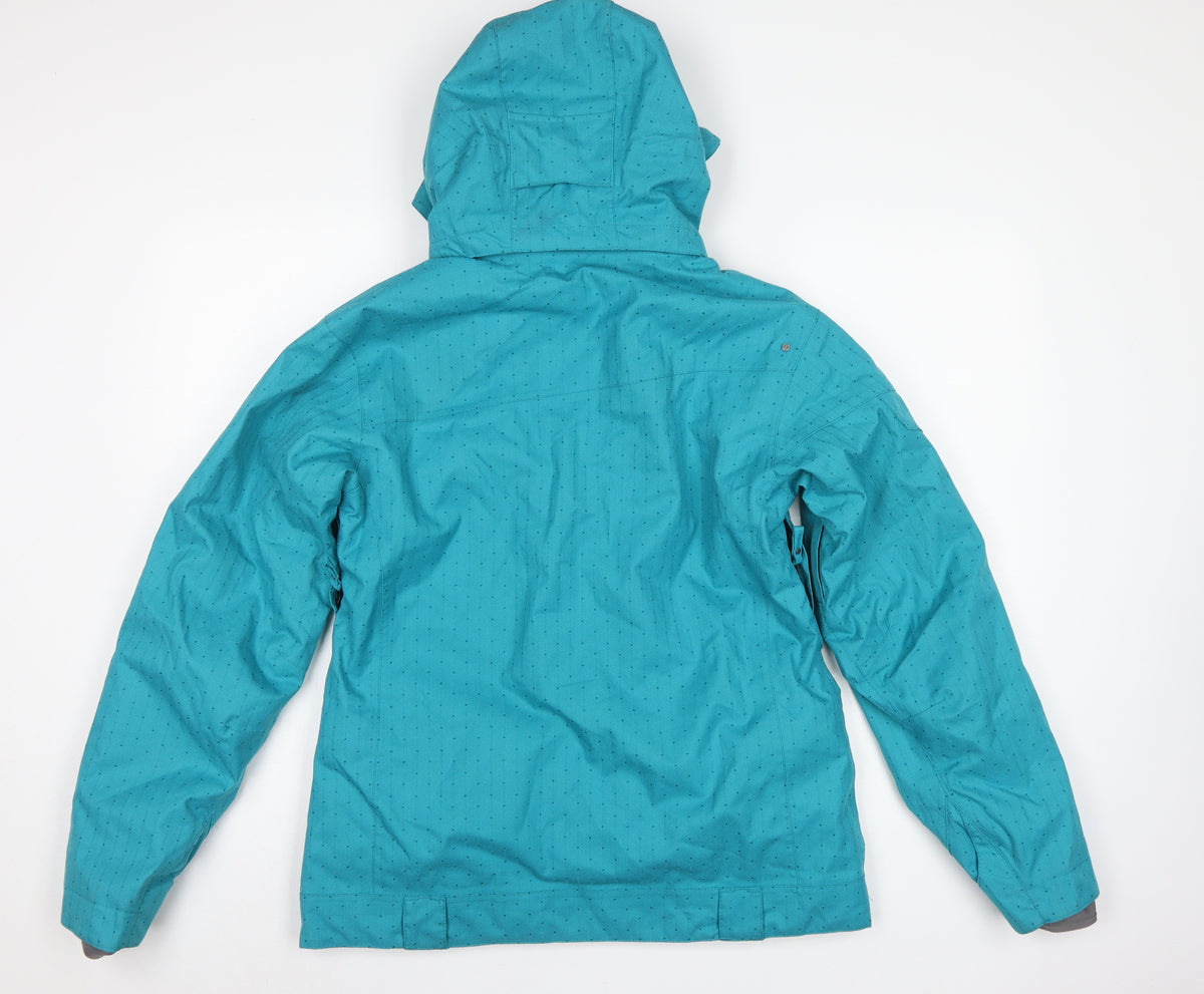 Surfanic Women’s Blue M Waterproof Breathable Hooded Ski Jacket