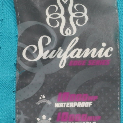 Surfanic Women’s Blue M Waterproof Breathable Hooded Ski Jacket