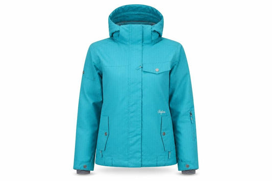 Surfanic Women’s Blue M Waterproof Breathable Hooded Ski Jacket