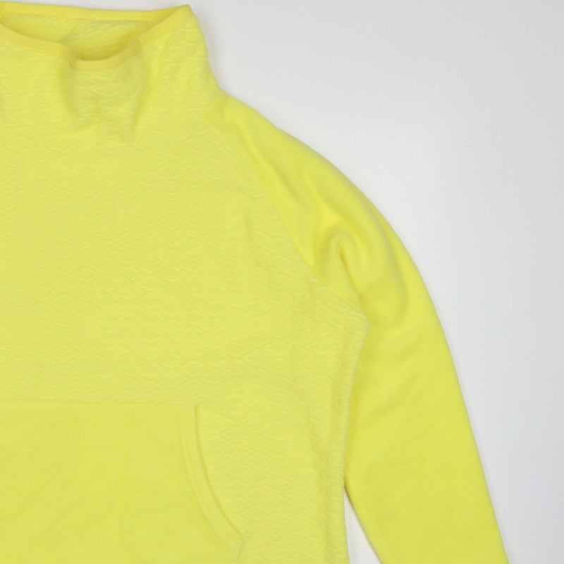 Weird Fish Women’s Yellow UK 20 Pullover Hooded Fleece Sweatshirt