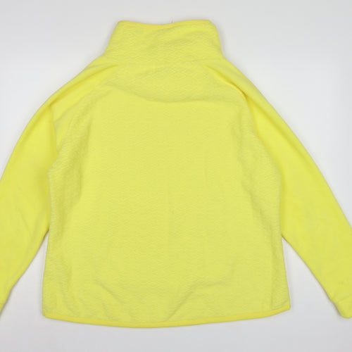 Weird Fish Women’s Yellow UK 20 Pullover Hooded Fleece Sweatshirt