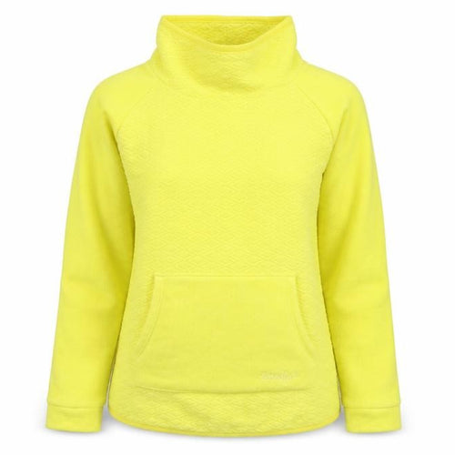 Weird Fish Women’s Yellow UK 20 Pullover Hooded Fleece Sweatshirt