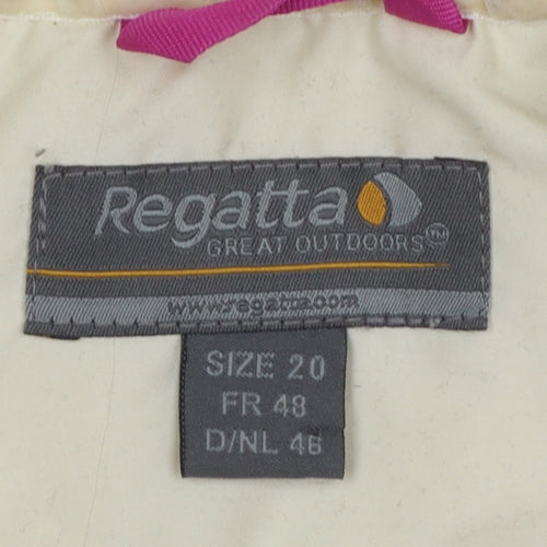 Regatta Women’s Ivory UK 20 Quilted Puffer Gilet Waistcoat Full Zip