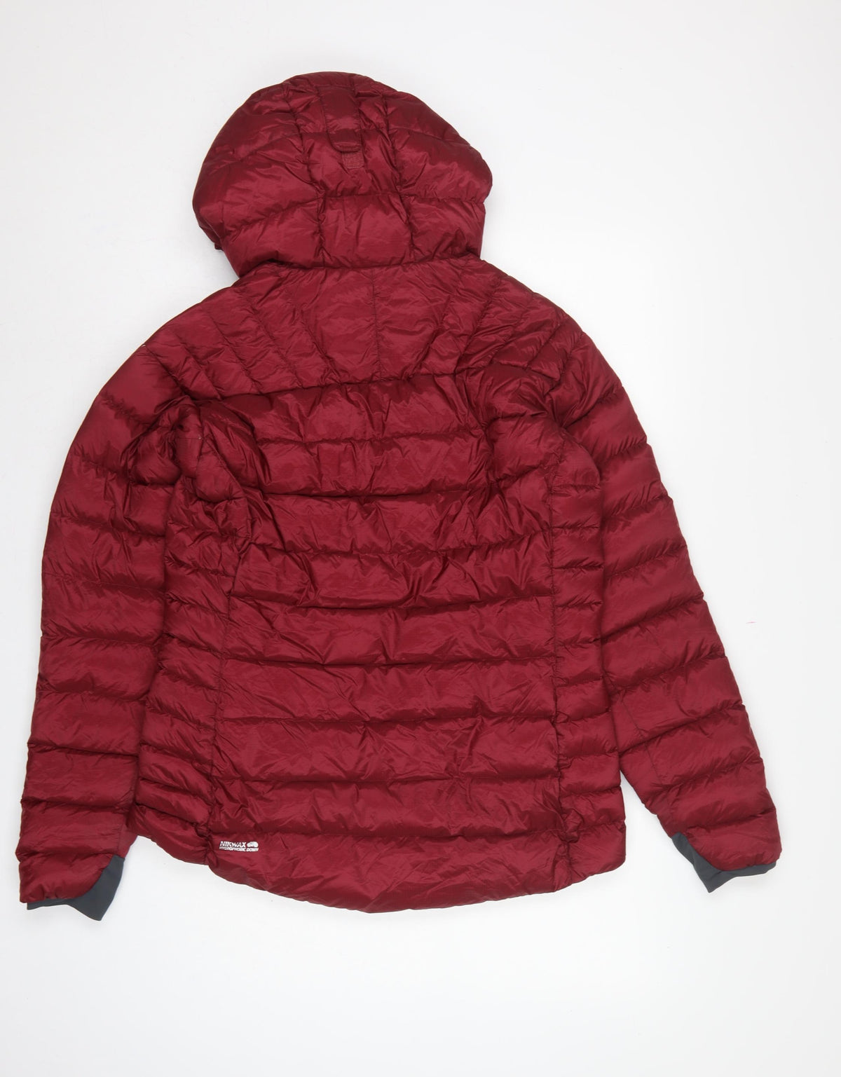 Rab Women’s Red UK 12 Hooded Down Puffer Jacket Pertex