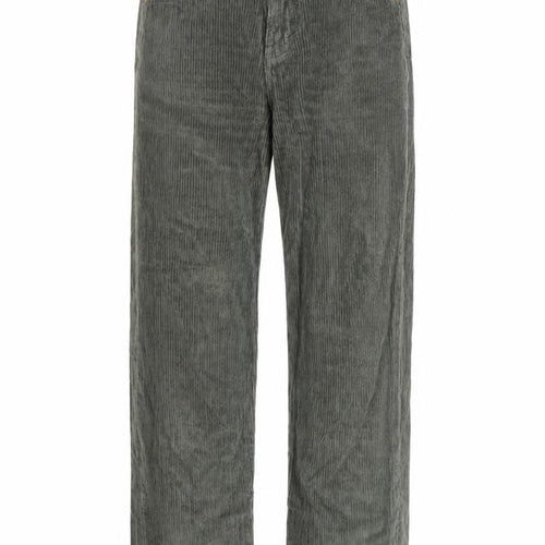 Motel Women’s Green XS High Rise Straight Corduroy Trousers