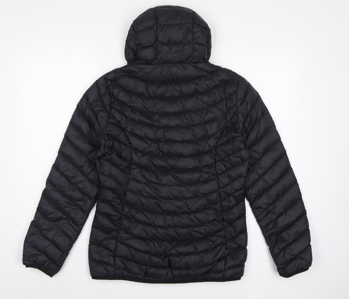 Pika Men's Black S Hooded Puffer Jacket Quilted Insulated Outdoor
