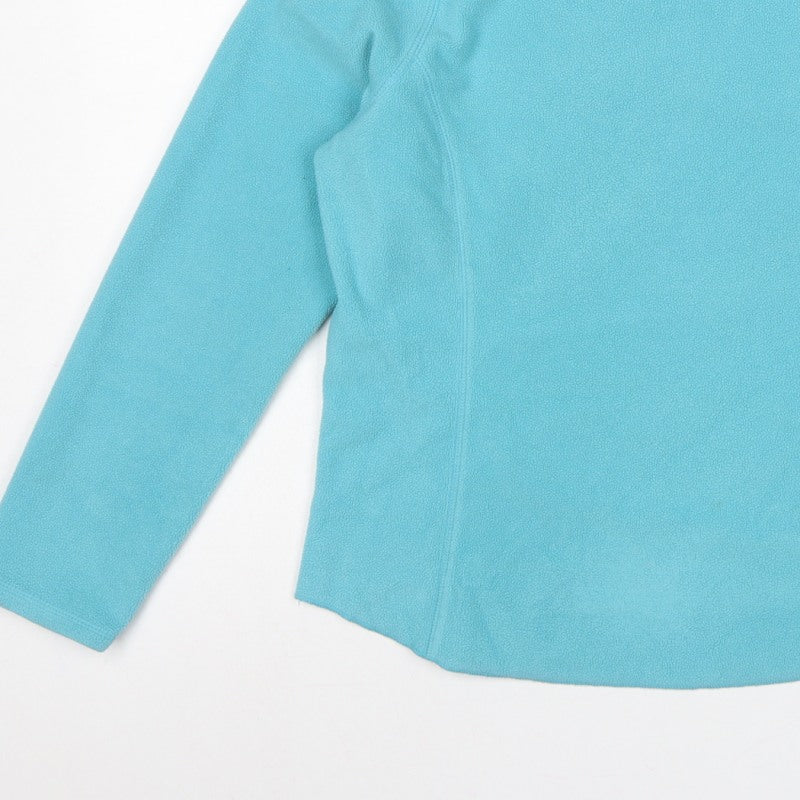 Additional view of Gap Women’s Blue L Fleece Pullover Sweatshirt Raglan Sleeve