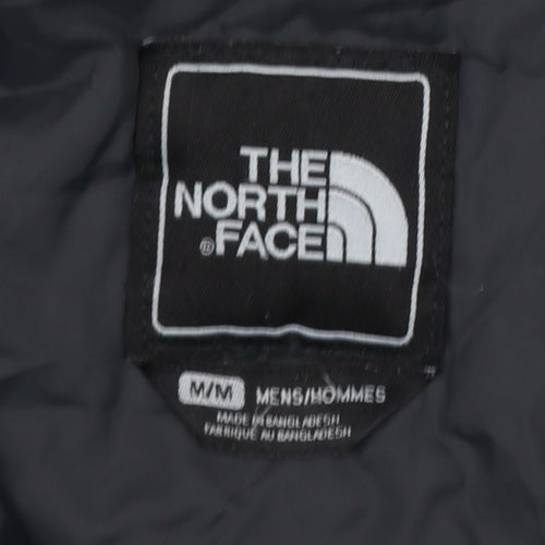 The North Face Men’s M Black Grey HyVent Insulated Hooded Jacket