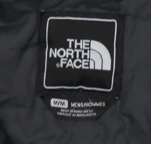 The North Face Men’s M Black Grey HyVent Insulated Hooded Jacket