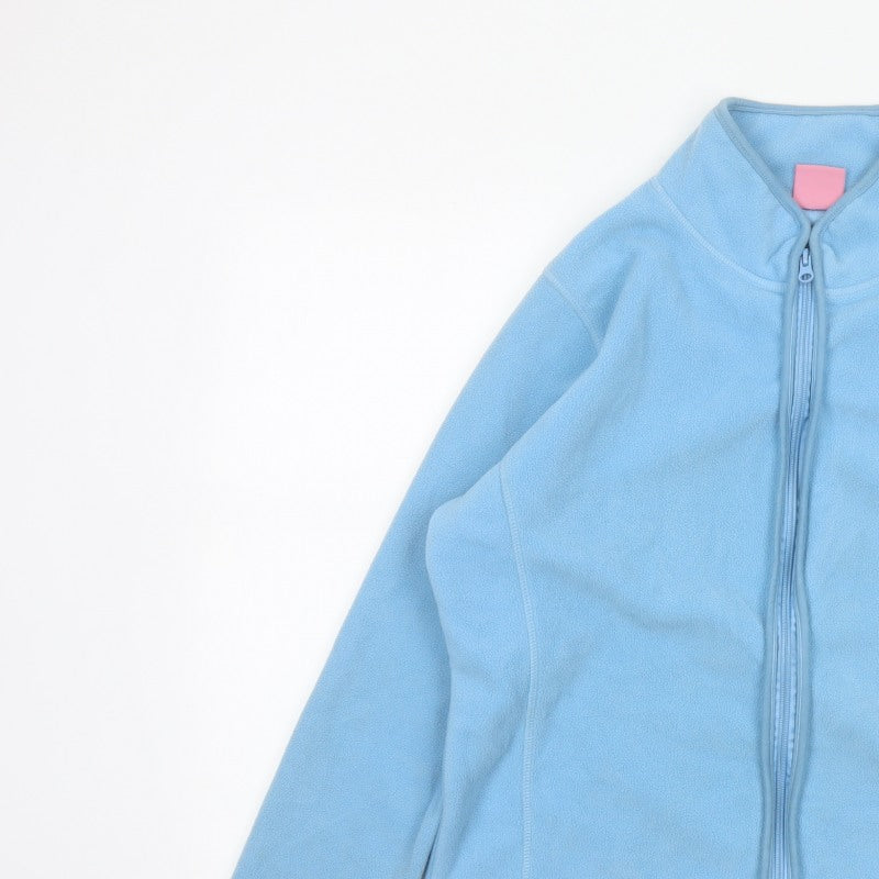 Pennine Ridge Women Blue Size 14 Full Zip Fleece Basic Jacket