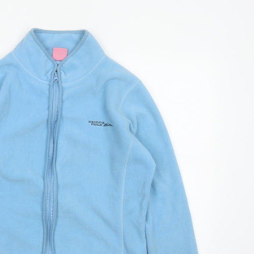 Pennine Ridge Women Blue Size 14 Full Zip Fleece Basic Jacket