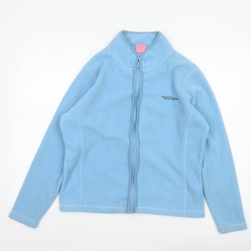 Pennine Ridge Women Blue Size 14 Full Zip Fleece Basic Jacket