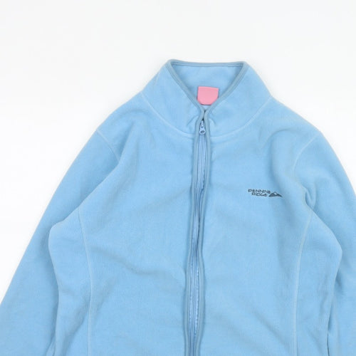 Pennine Ridge Women Blue Size 14 Full Zip Fleece Basic Jacket