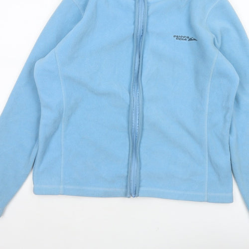 Pennine Ridge Women Blue Size 14 Full Zip Fleece Basic Jacket
