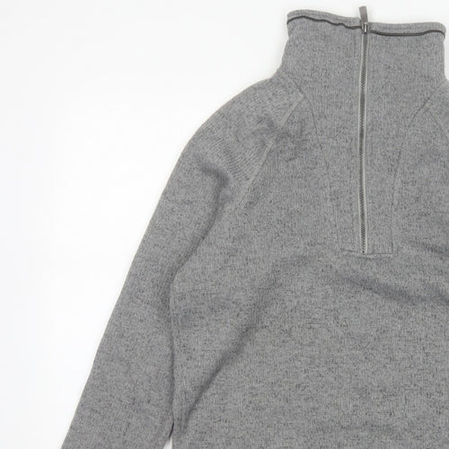 Craghoppers Men Grey S Half Zip Fleece Sweatshirt Outdoor