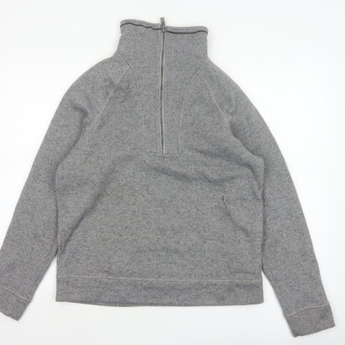 Craghoppers Men Grey S Half Zip Fleece Sweatshirt Outdoor