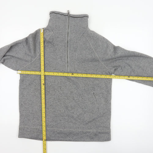 Craghoppers Men Grey S Half Zip Fleece Sweatshirt Outdoor