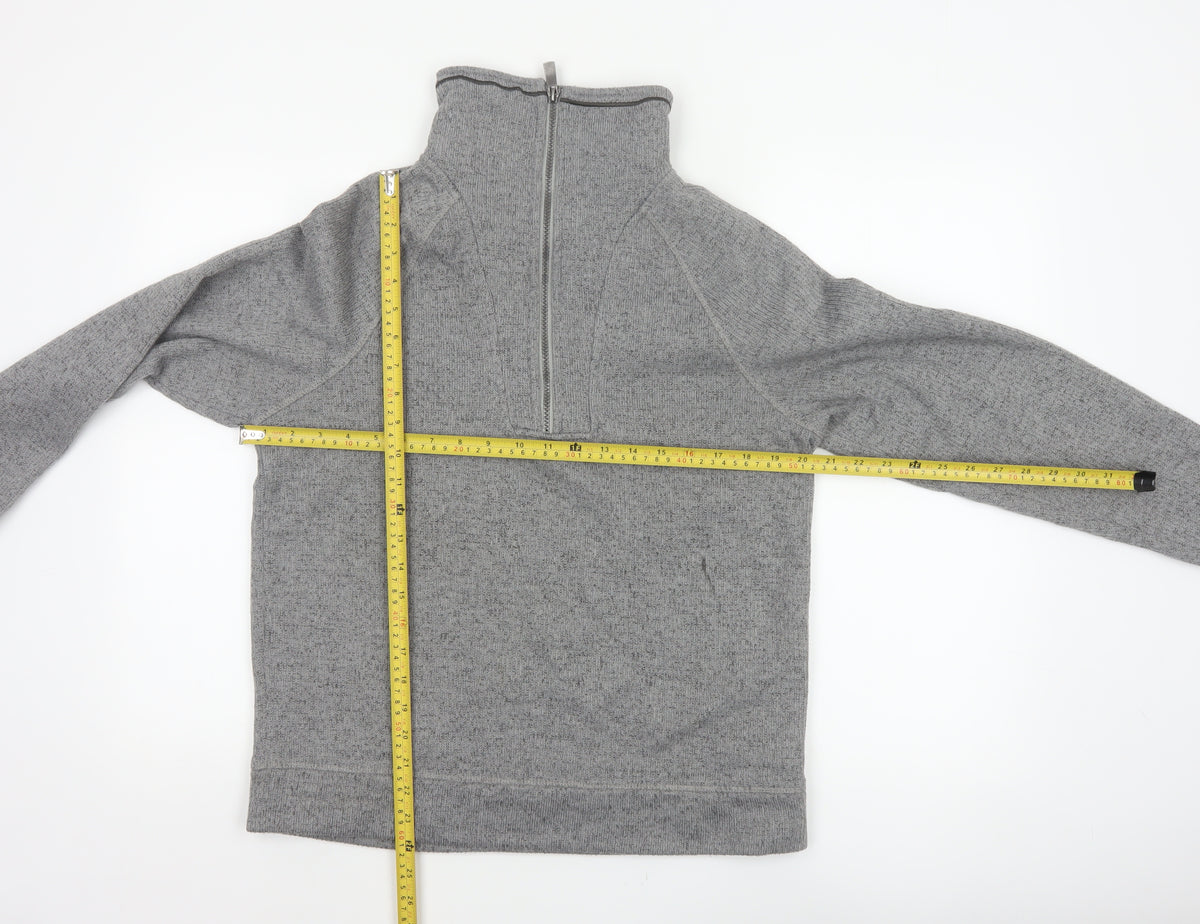 Craghoppers Men Grey S Half Zip Fleece Sweatshirt Outdoor